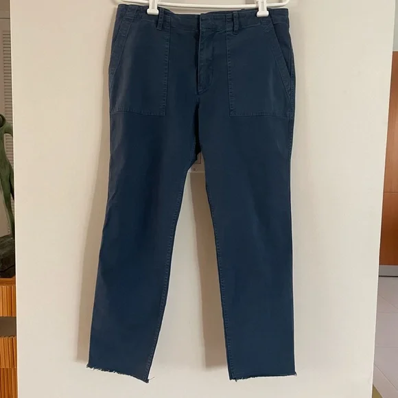 NILI LOTAN Jenna Pant, Teal Blue, Size 10, EUC